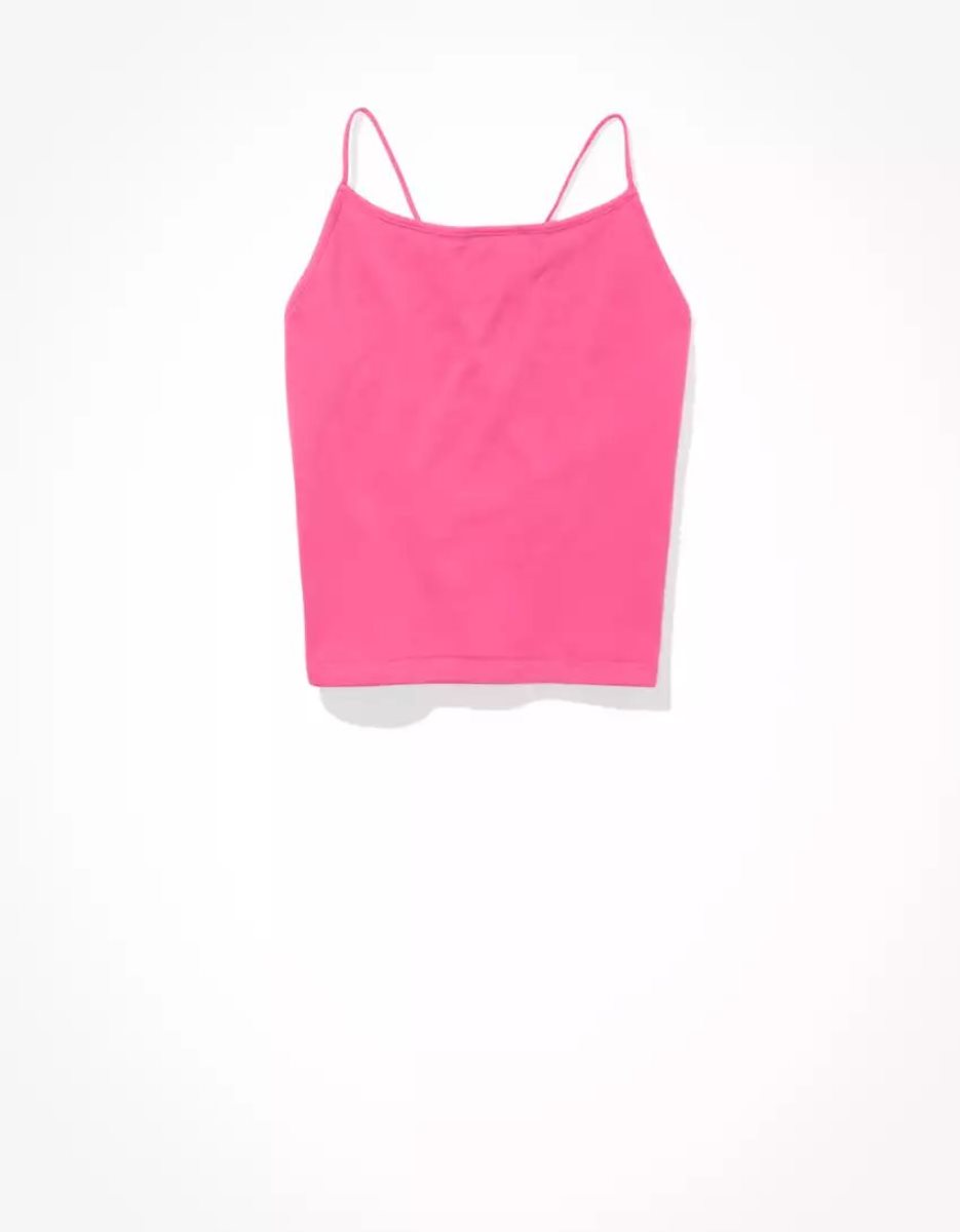 Debardeur American Eagle AE Lanières-Go-Lucky Cami Rose Femme | BSP-23266838